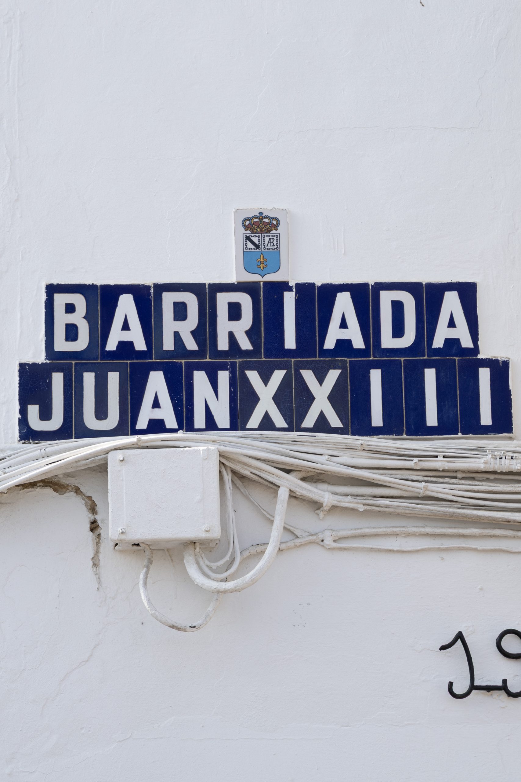 BARRIADA JUAN XXIII RÓTULO