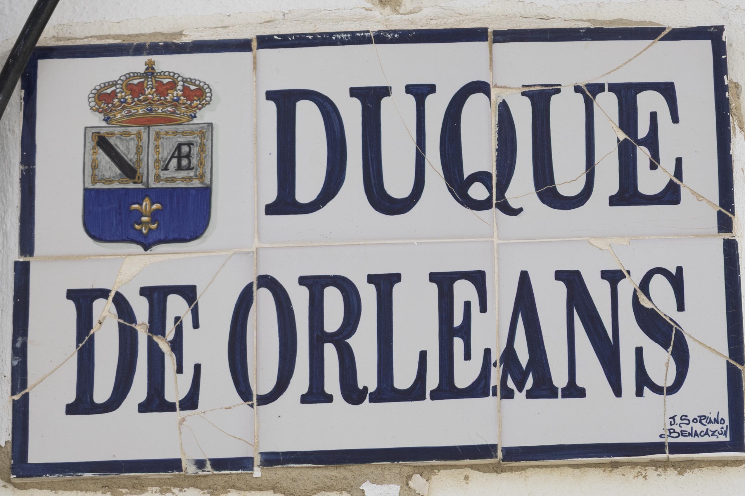 DUQUE ORLEANS RÓTULO